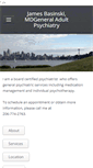 Mobile Screenshot of jamesbasinskimd.com